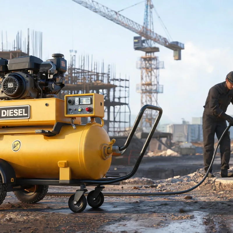 Single Stage vs Two Stage: Which Portable Diesel Air Compressor Fits Your Job?