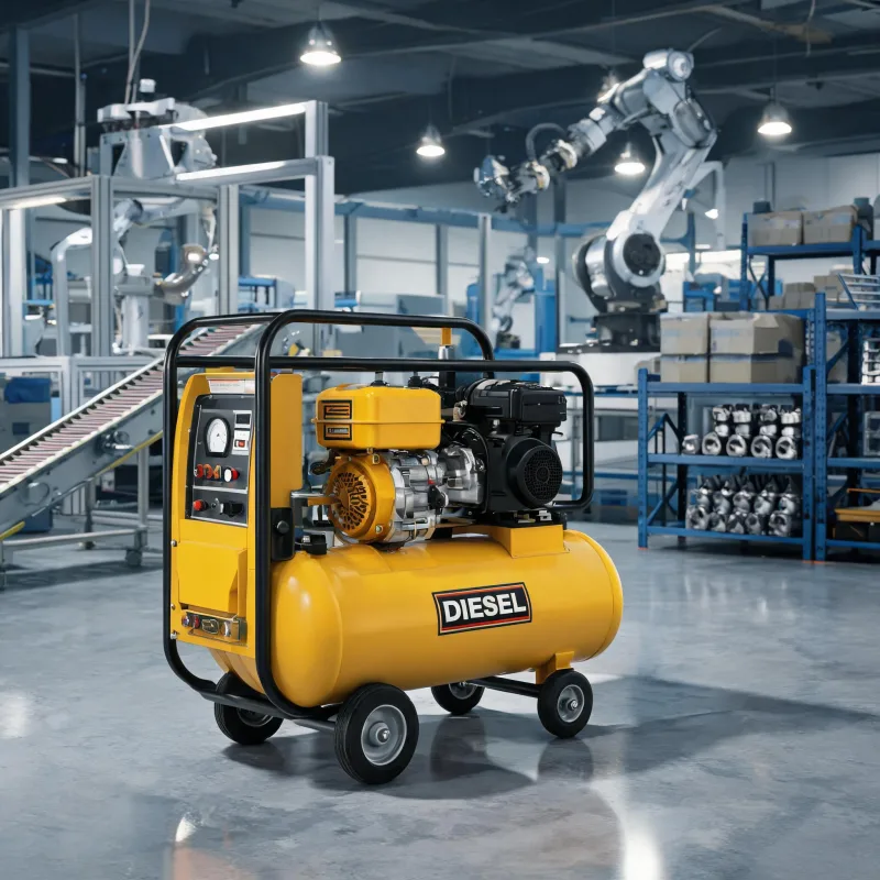 Sized Diesel Portable Air Compressor Trends for Smart Factories