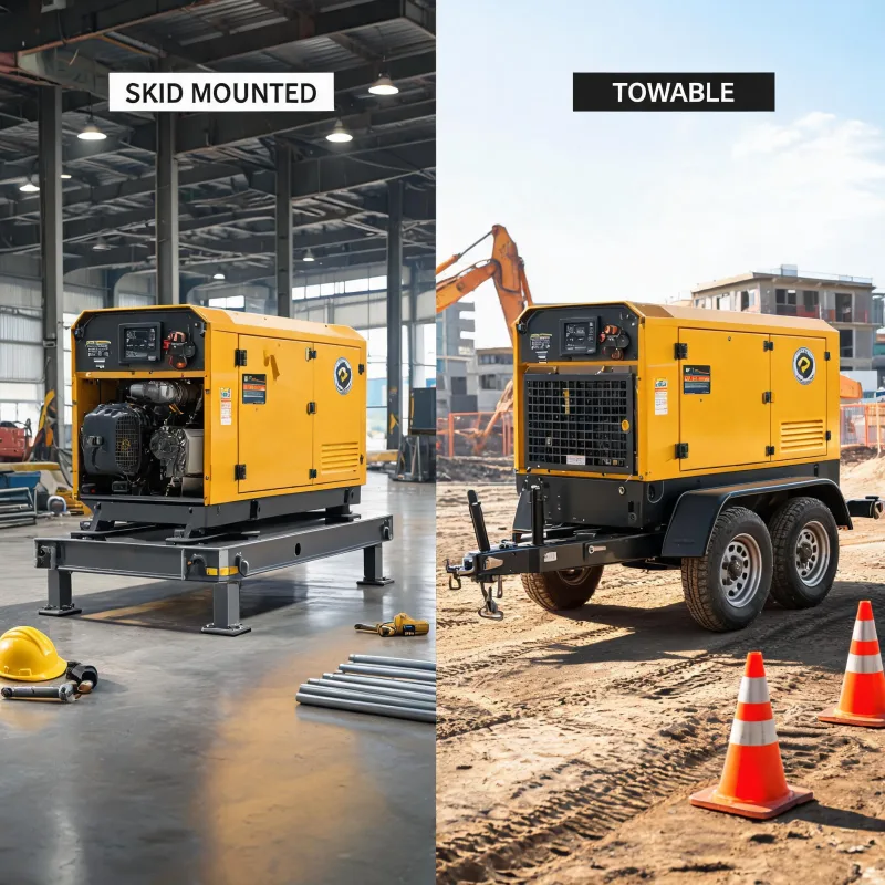 Skid Mounted vs Towable Diesel Portable Air Compressor: Procurement Comparison