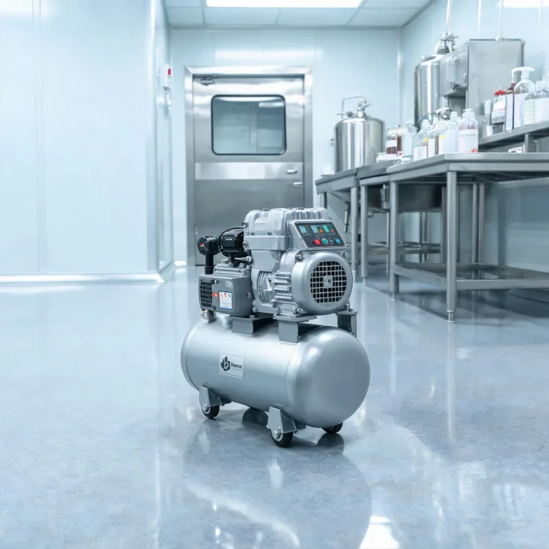Small Oil-Free Compressor Cosmetic Medicine Factory Matching Case