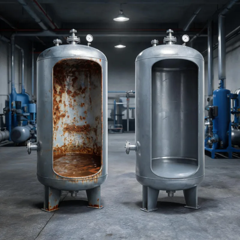 Solutions for Rust and Water Accumulation Inside Air Receiver Tanks