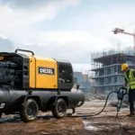 Top Rated Diesel Portable Air Compressor for Heavy Construction Projects