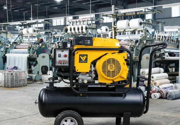 Top Rated Diesel Portable Air Compressor for Small Textile Mills: Reviews & Top Picks