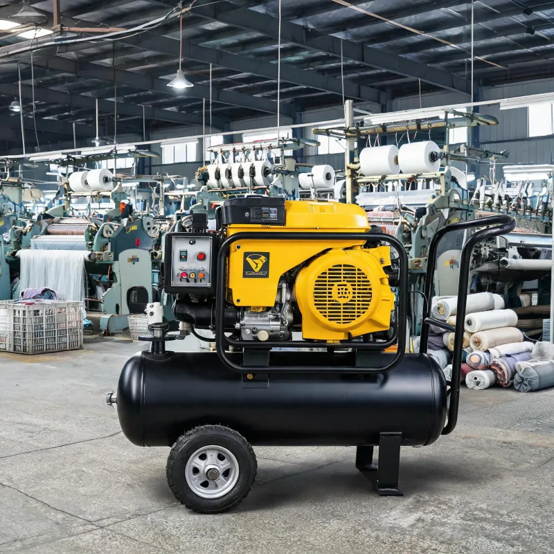 Top Rated Diesel Portable Air Compressor for Small Textile Mills: Reviews & Top Picks