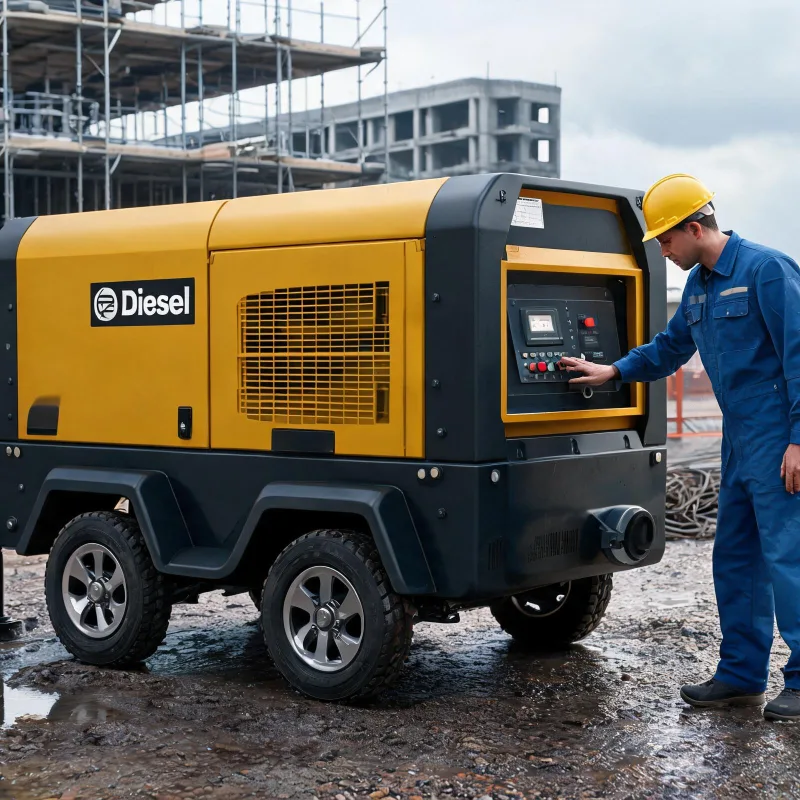 Troubleshooting Unexpected Shutdowns on Small Portable Diesel Air Compressors