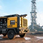 Two Stage Compression Diesel Mobile Air Compressor for Deep Well Drilling