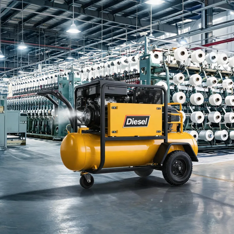 Upcoming 2025 Diesel Portable Air Compressor Models for Textile Mills