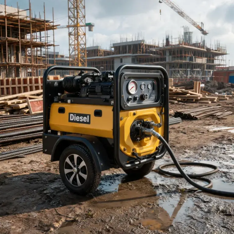 What Causes Pressure Drop in a Working Small Portable Diesel Air Compressor