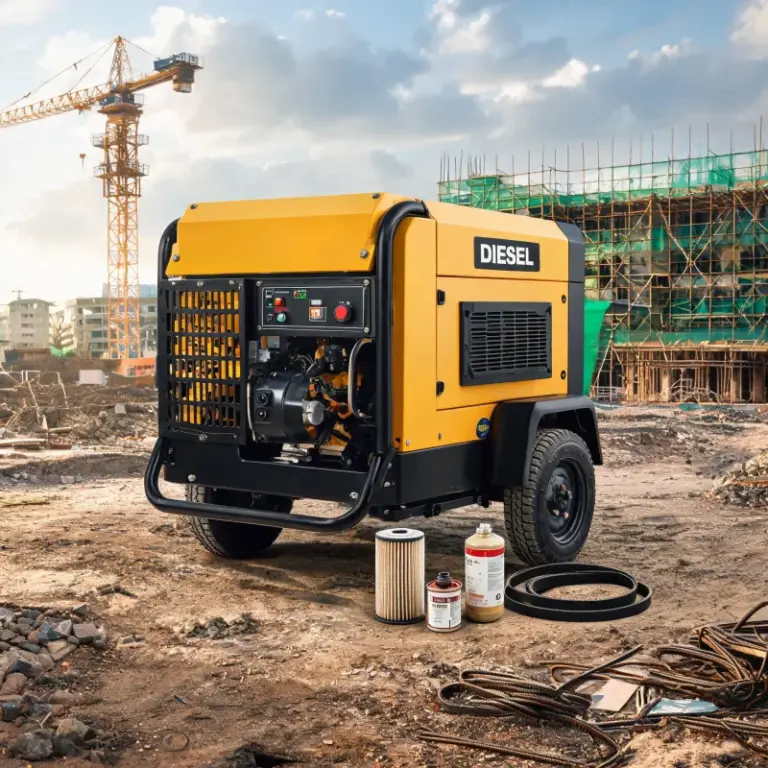 What Replacement Parts Are Required for Routine Diesel Portable Air Compressor Maintenance