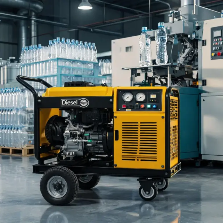 What Size Diesel Portable Air Compressor Do I Need For PET Bottle Blowing
