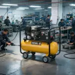 What Size Diesel Portable Air Compressor For A 10-Person Small Factory