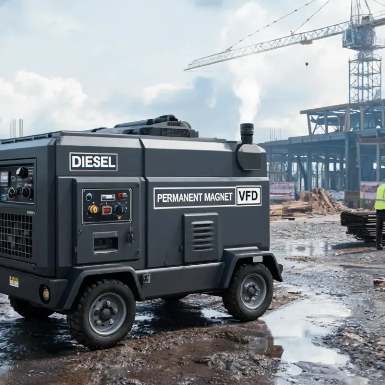 Why Is Your Portable Diesel Permanent Magnet VFD Screw Air Compressor Burning Too Much Fuel