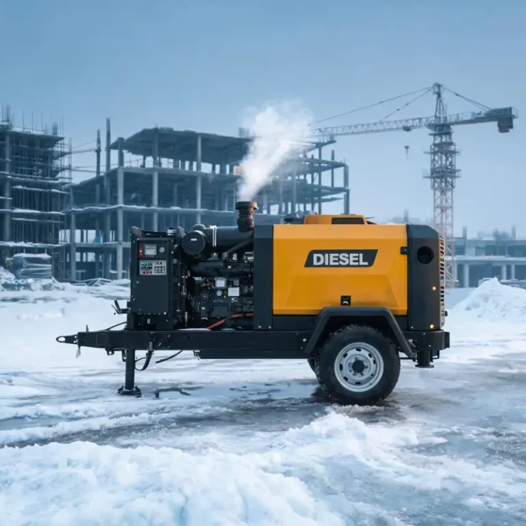 Winterization Tips for Portable Diesel Screw Air Compressor Routine Maintenance