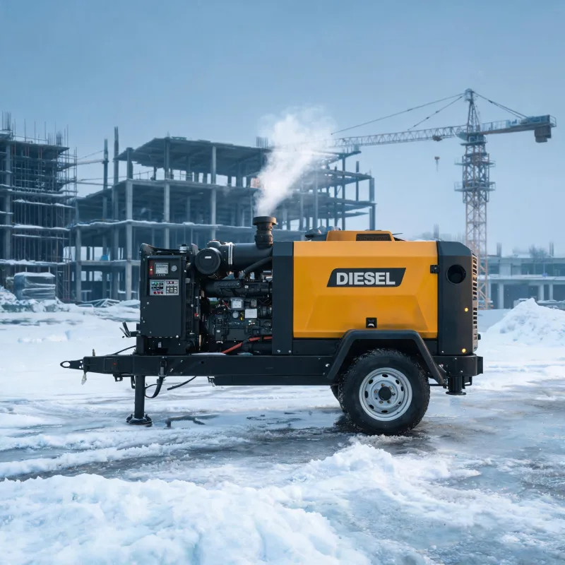 Winterization Tips for Portable Diesel Screw Air Compressor Routine Maintenance