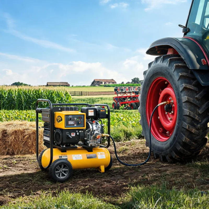 Debunking Common Misconceptions About Portable Diesel Compressors in Sustainable Agriculture
